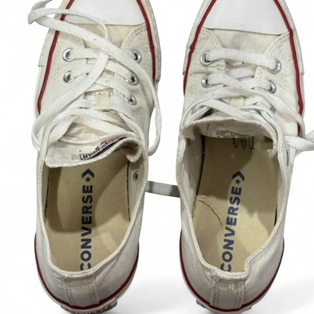 Converse White Low Tops - Picture 3 of 8